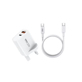 REMAX 20W A+C Charger+ C TO C Cable Set RP-U120 UK