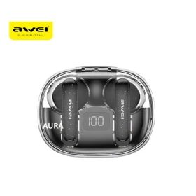 AWEI Original T86 ENC Noise Canceling Earphones Wireless Bluetooth Earbuds  (Black)