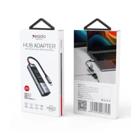 HB22 5 IN 1 USB C HUB | PD 100W For Laptop Tablet Mobile Phone Support